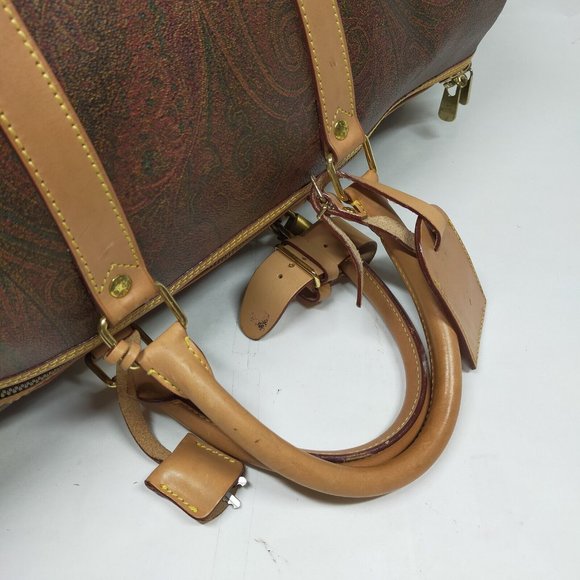 Etro Boston 45 Bag Brown PVC, milano paisly - Picture 4 of 9